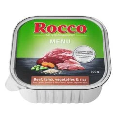 Rocco Menu Trays Saver Pack 27 X 300g 13 Rocco Menu Trays Saver Pack 27 X 300g -Trixie Dog Supply Sale rocco schalen menue lamm side 1000x1000 4 1
