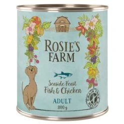 Rosie's Farm Saver Pack 24 X 800g -Trixie Dog Supply Sale rosie sfarm adult fishchicken 800g 1000x1000 8