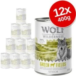 Wolf Of Wilderness Senior "Free-Range" 12 X 400g