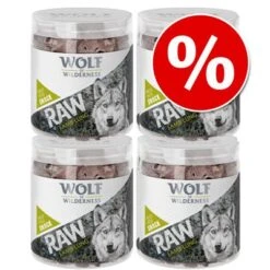 Wolf Of Wilderness RAW Freeze-dried Snacks Saver Packs
