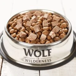 Wolf Of Wilderness Adult "The Taste Of" Sausage 6 X 400g -Trixie Dog Supply Sale wolf of wilderness wurst napf 2 web 2 3