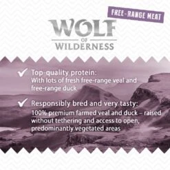 Wolf Of Wilderness Senior "Free-Range" 6 X 400g -Trixie Dog Supply Sale wow freerange wet board senior wildhills 1000x1000 uk 7 1