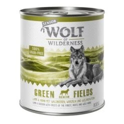 Wolf Of Wilderness Senior 6 X 800g -Trixie Dog Supply Sale wow senior greenfield 800g 1000x1000 0