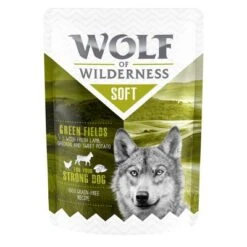 Wolf Of Wilderness Adult "Soft" Pouches Mixed Pack -Trixie Dog Supply Sale wow soft greenfields 300g 1000x1000 9