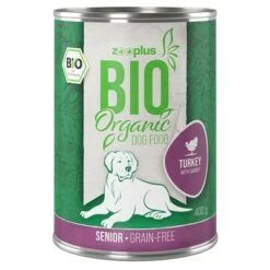 Zooplus Bio Senior - Organic Turkey With Carrot